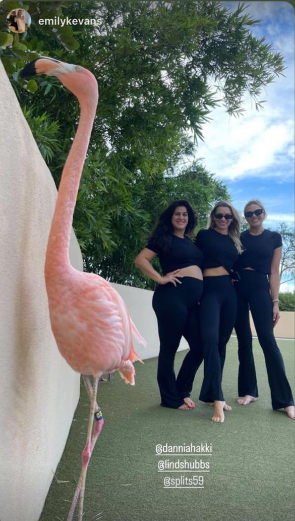 Lindsey Hubbard and friends on her bachelorette trip.