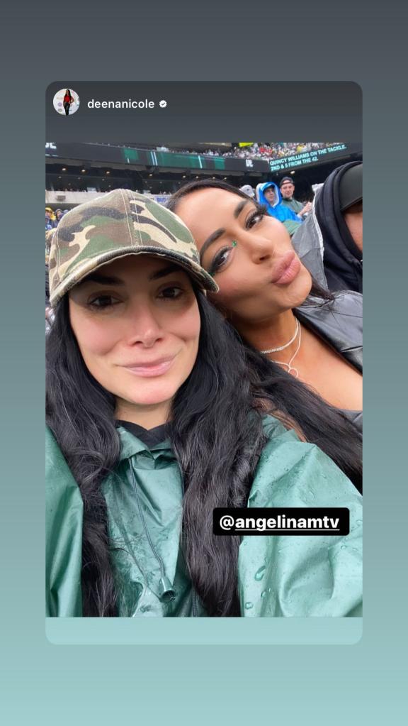 Deena Cortese and Angelina Pivarnick