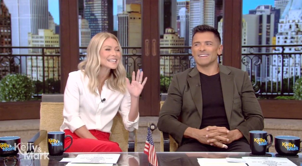 Kelly Ripa and Mark Consuelos