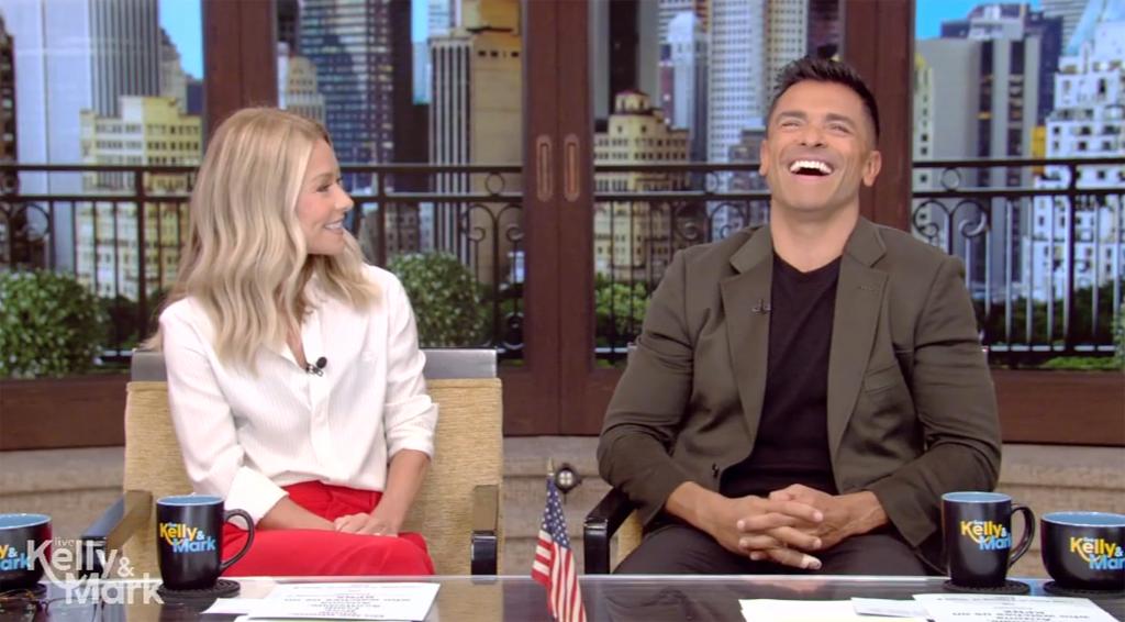 Kelly Ripa and Mark Consuelos