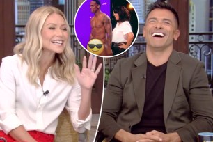 Kelly Ripa and Mark Consuelos