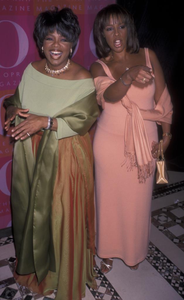 Oprah Winfrey and Gayle King