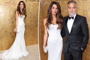 Amal and George Clooney