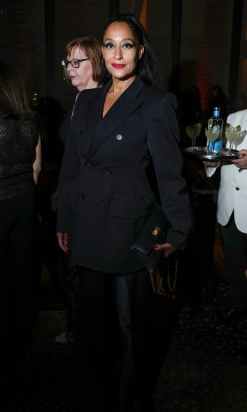 Tracee Ellis Ross wears Balenciaga at the Kering Foundation Caring for Women Dinner 2023.