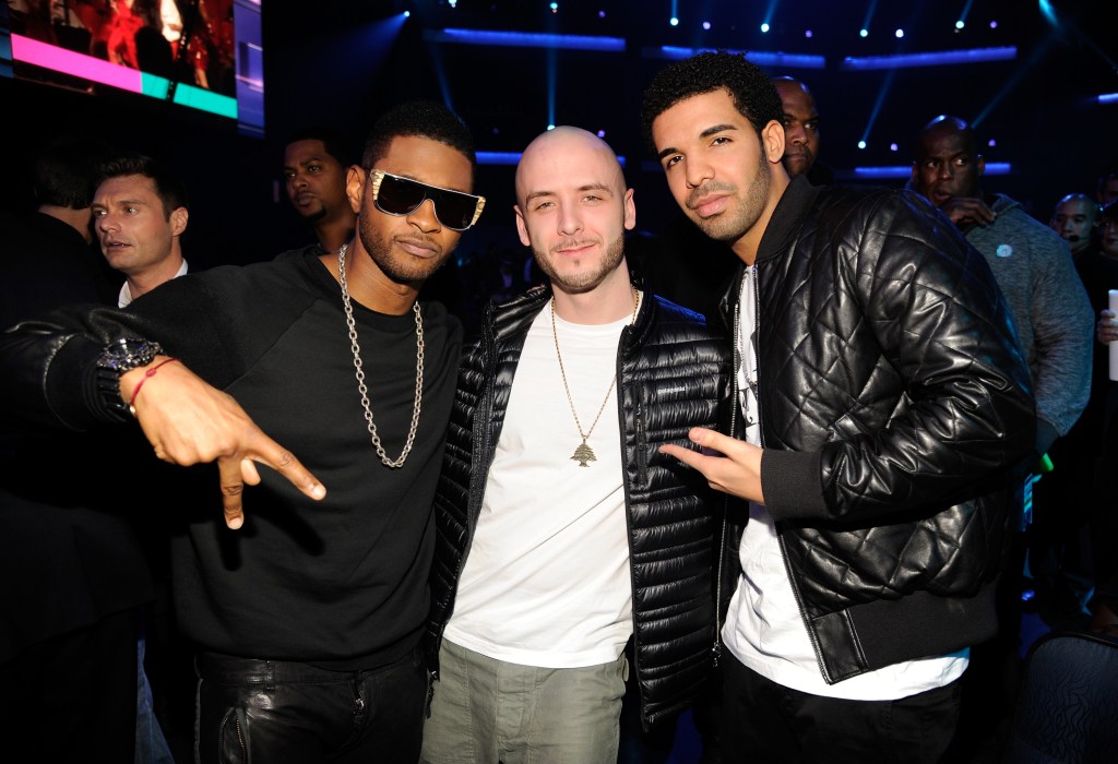 Usher, Noah "40" Shebib and Drake