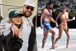 Taylor Swift and Travis Kelce