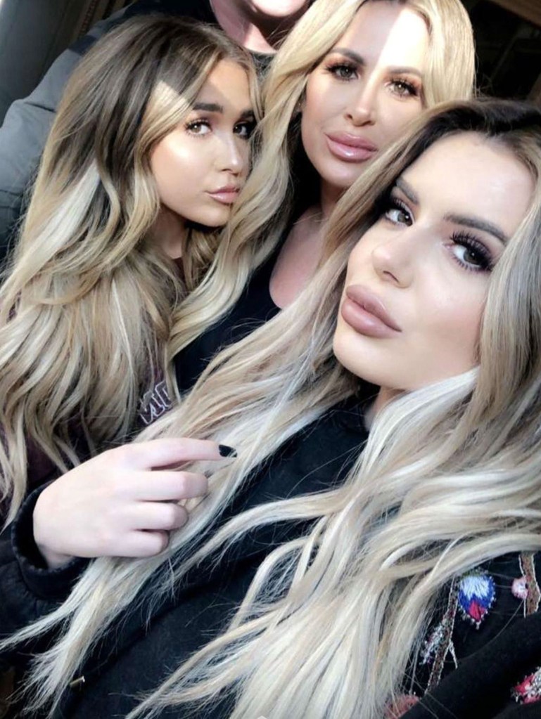 Ariana Biermann, Kim Zolciak and Brielle Biermann