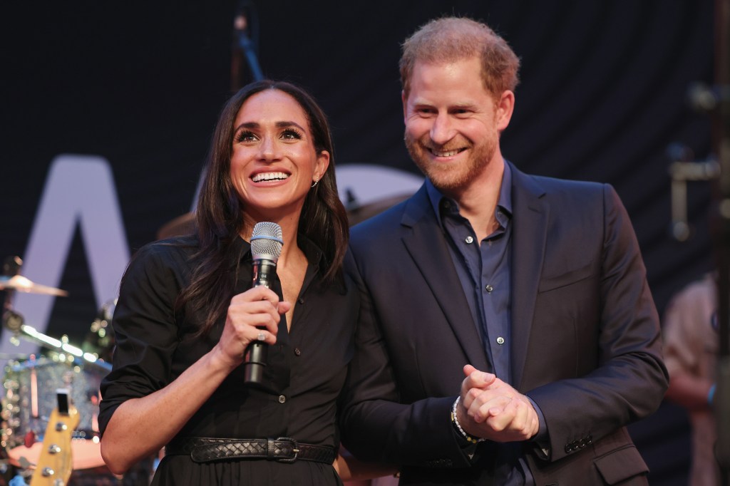 Meghan Markle and Prince Harry. 