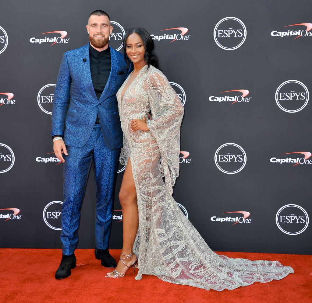 Travis Kelce and Kayla Nicole in 2018. 