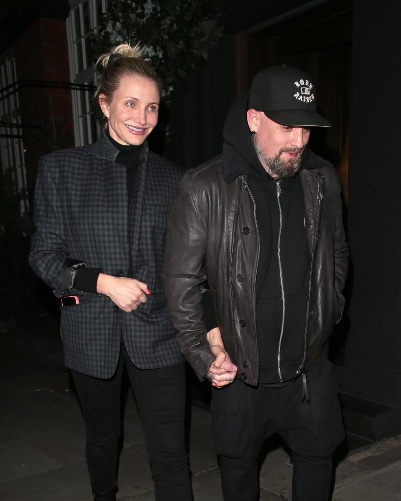 Cameron Diaz and Benji Madden