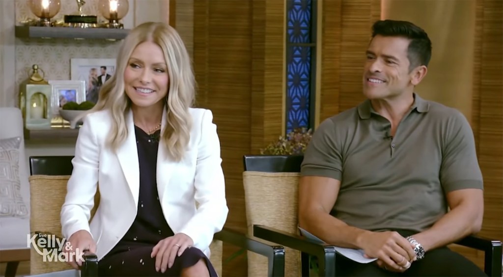 Kelly Ripa and Mark Consuelos