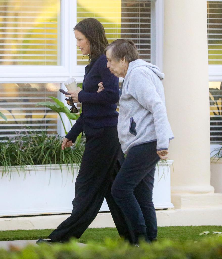 Jennifer Garner and Patricia Ann Garner