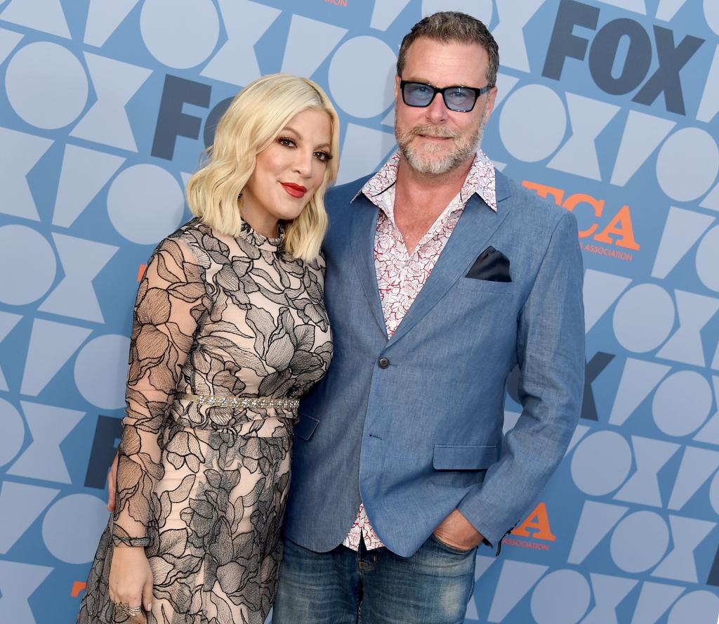 Tori Spelling and Dean McDermott at the FOX Summer TCA 2019 All-Star Party.