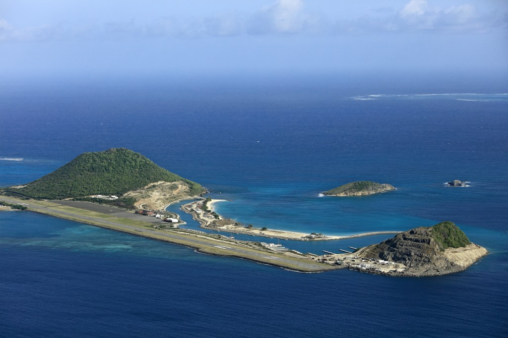 Canouan in St. Vincent and the Grenadines. 