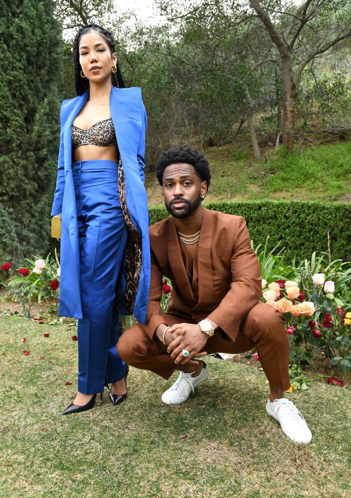 Jhené Aiko and Big Sean at the 2020 Roc Nation Brunch.