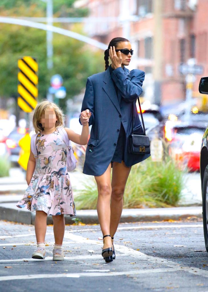 Irina Shayk and daughter