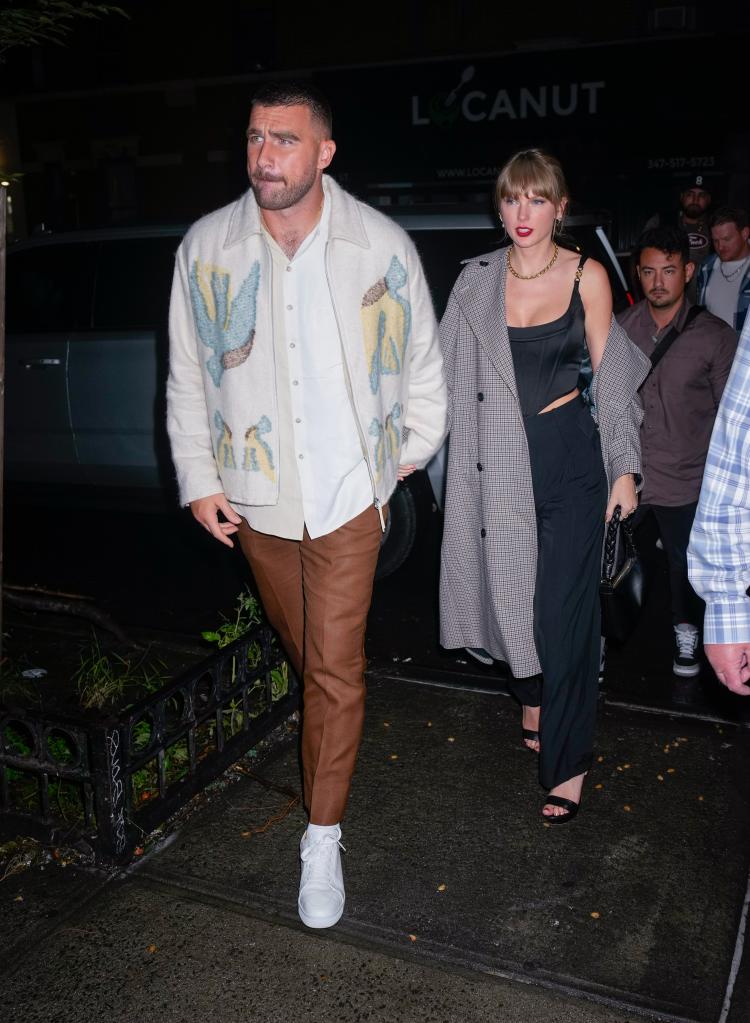 Travis Kelce and Taylor Swift