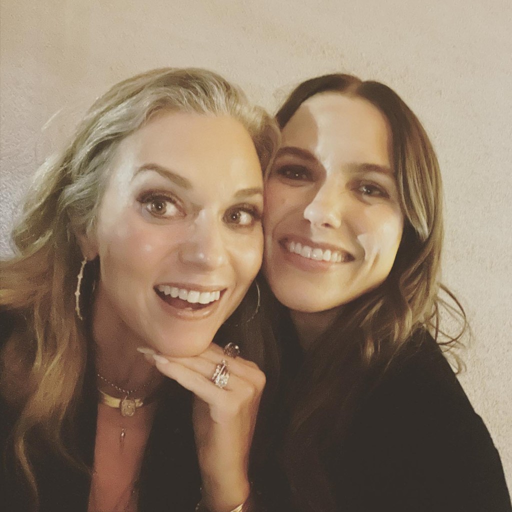 Hilary Burton Sophia Bush selfie