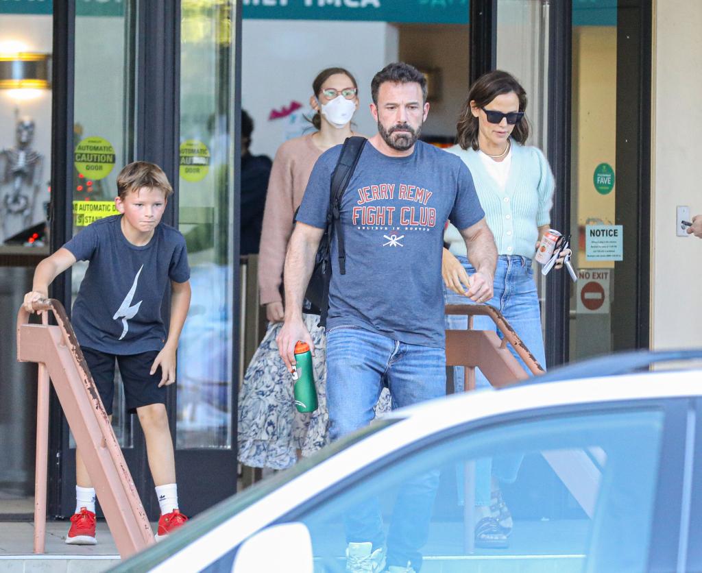 Ben Affleck Jennifer Garner Samuel and Violet