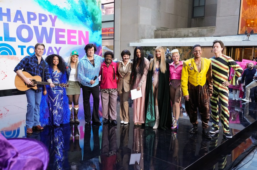 The cast of TODAY dressed in their costumes for 2023 Halloween. 