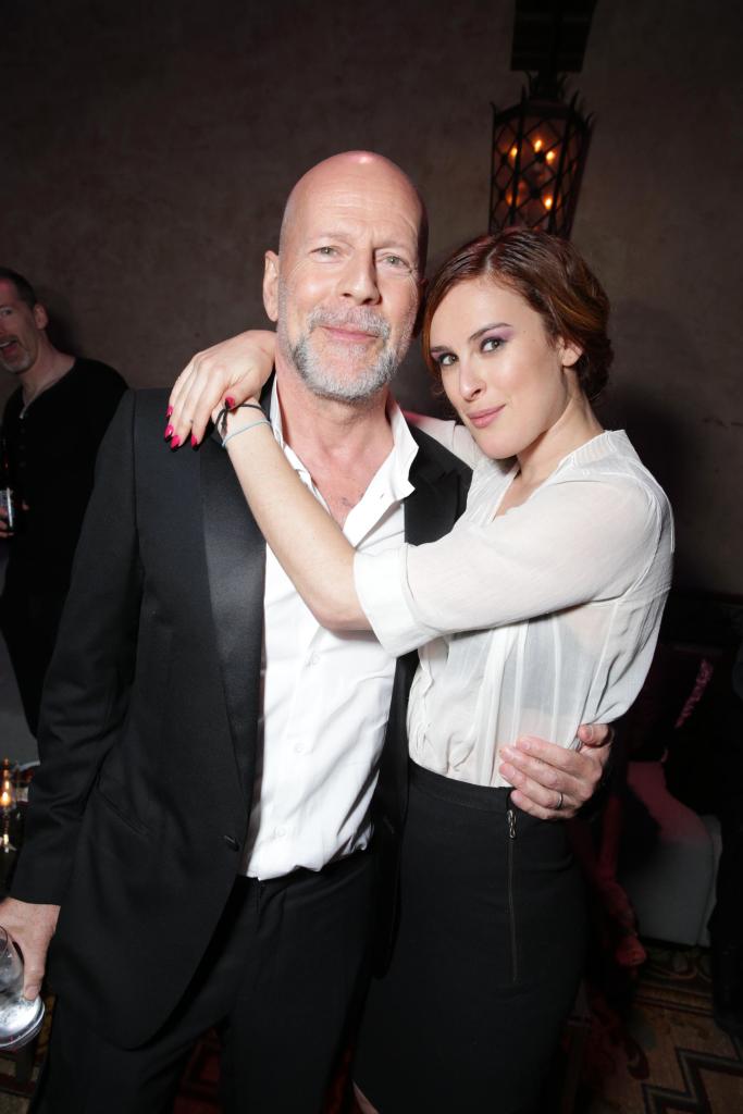 Bruce Willis and Rumor Willis 