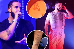 Drake and his tattoos