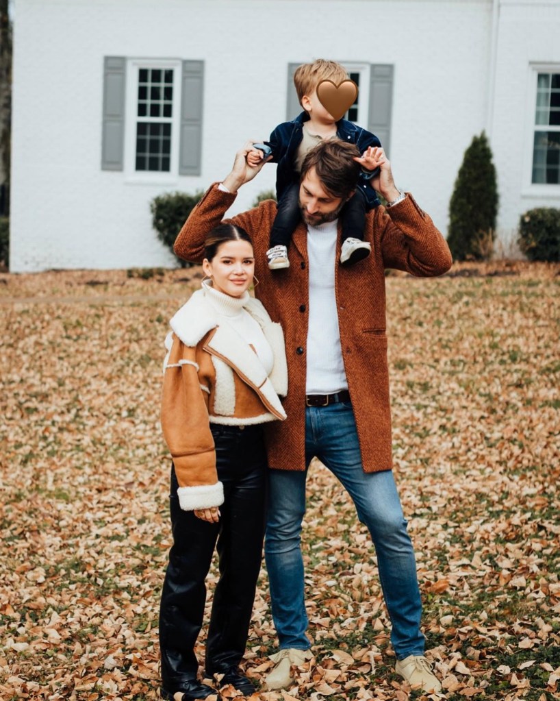 Maren Morris, Ryan Hurd, and son