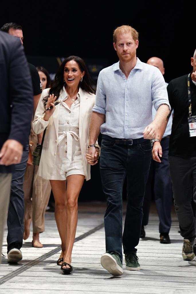 Meghan Markle and Prince Harry. 