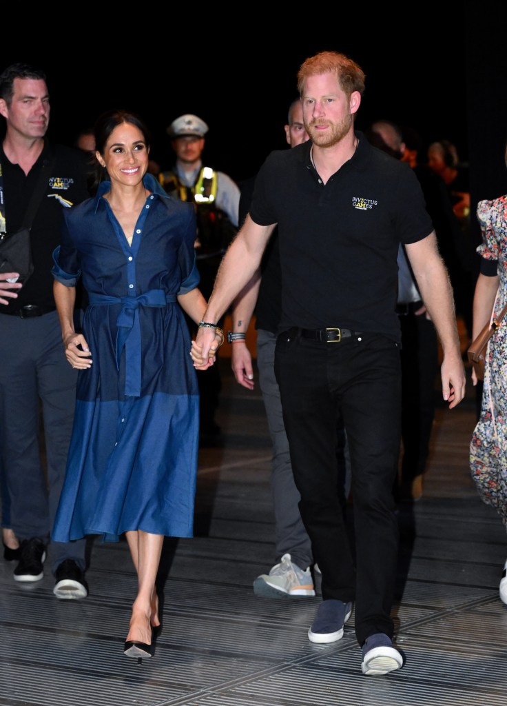 Meghan Markle and Prince Harry. 