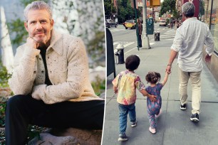 Andy Cohen and his kids