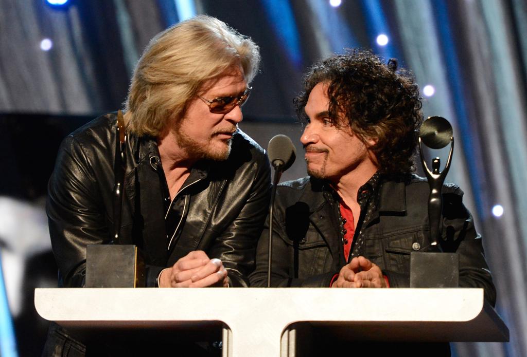 Daryl Hall and John Oates in 2014.