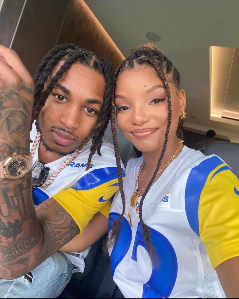 Halle Bailey and DDG selfie