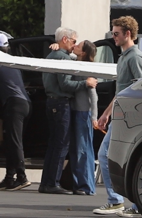 Harrison Ford and Calista Flockhart 