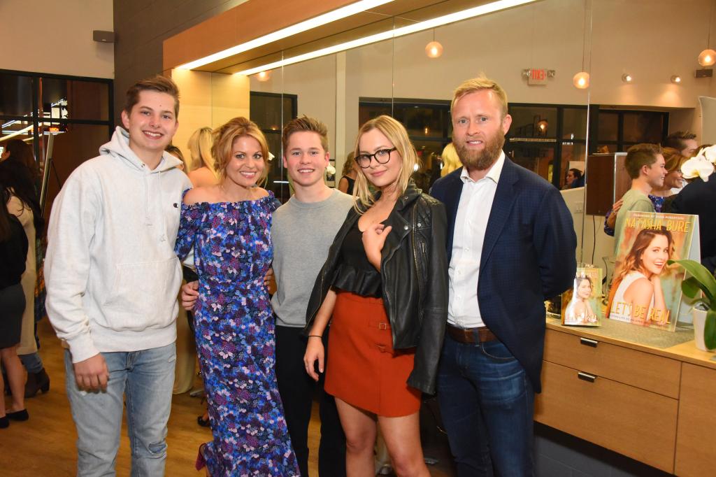 Candace Cameron Bure, Valeri Bure and their kids