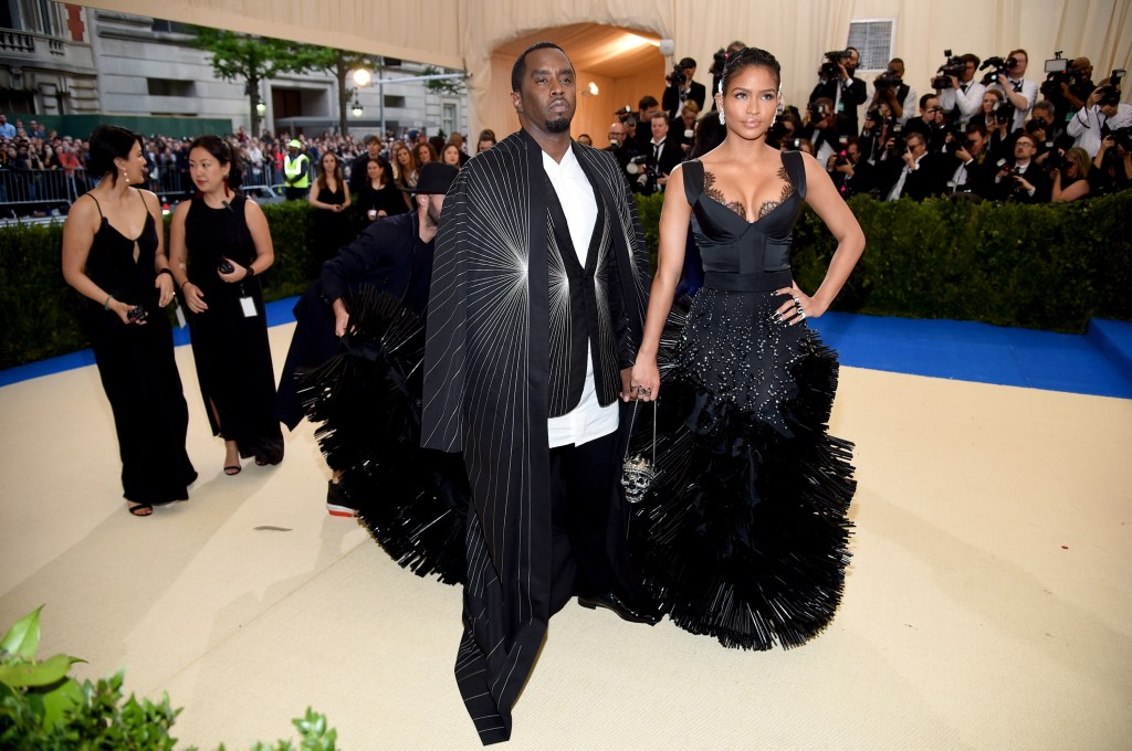 Diddy and Cassie at the Met Gala