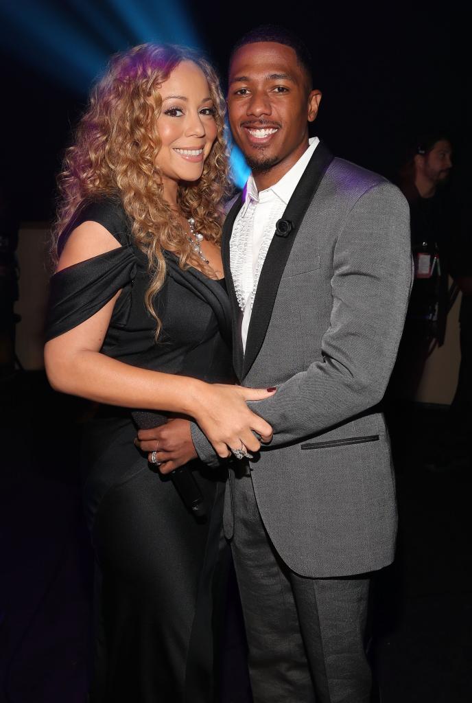 Mariah Carey and Nick Cannon at 2012 TeenNick HALO Awards