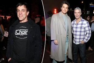 B.J. Novak, John Mayer and Andy Cohen