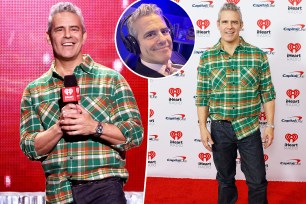 Andy Cohen split image.