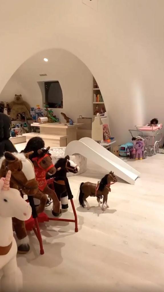 Kim Kardashian's playroom.