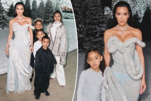 Kim Kardashian, North West, Chicago West, Saint West, Psalm West