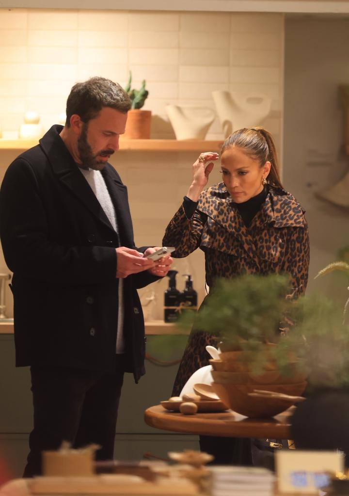 Jennifer Lopez and Ben Affleck. 