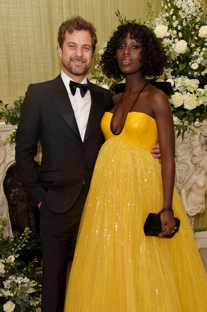 Joshua Jackson and Jodie Turner-Smith at the British Vogue and Tiffany & Co. Fashion and Film Party in 2020.