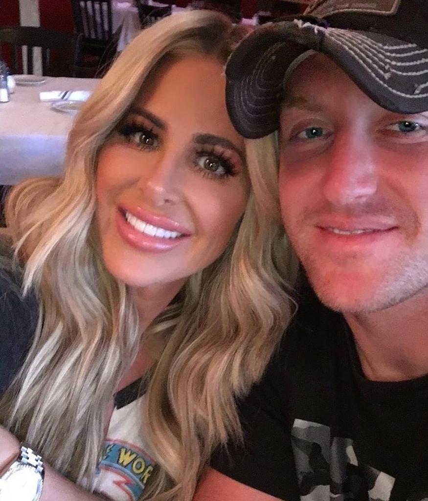 A selfie of Kroy Biermann and Kim Zolciak