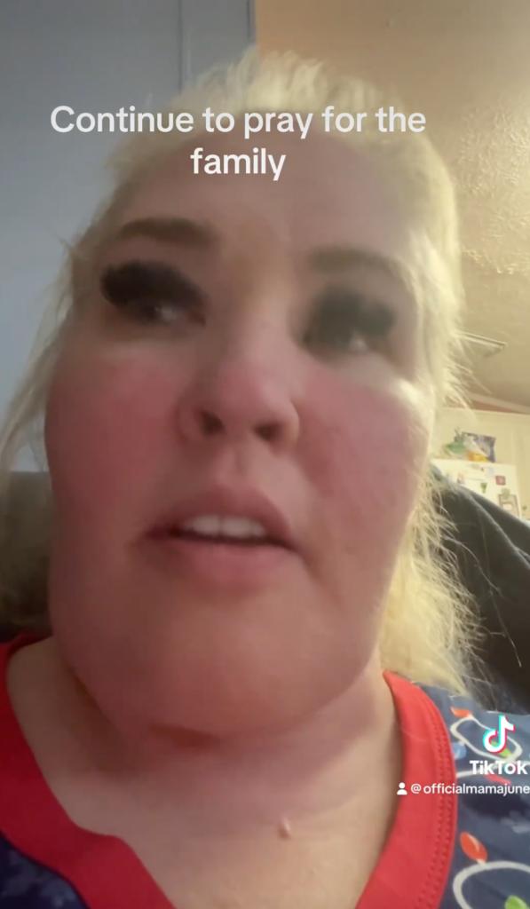 Mama June talking.