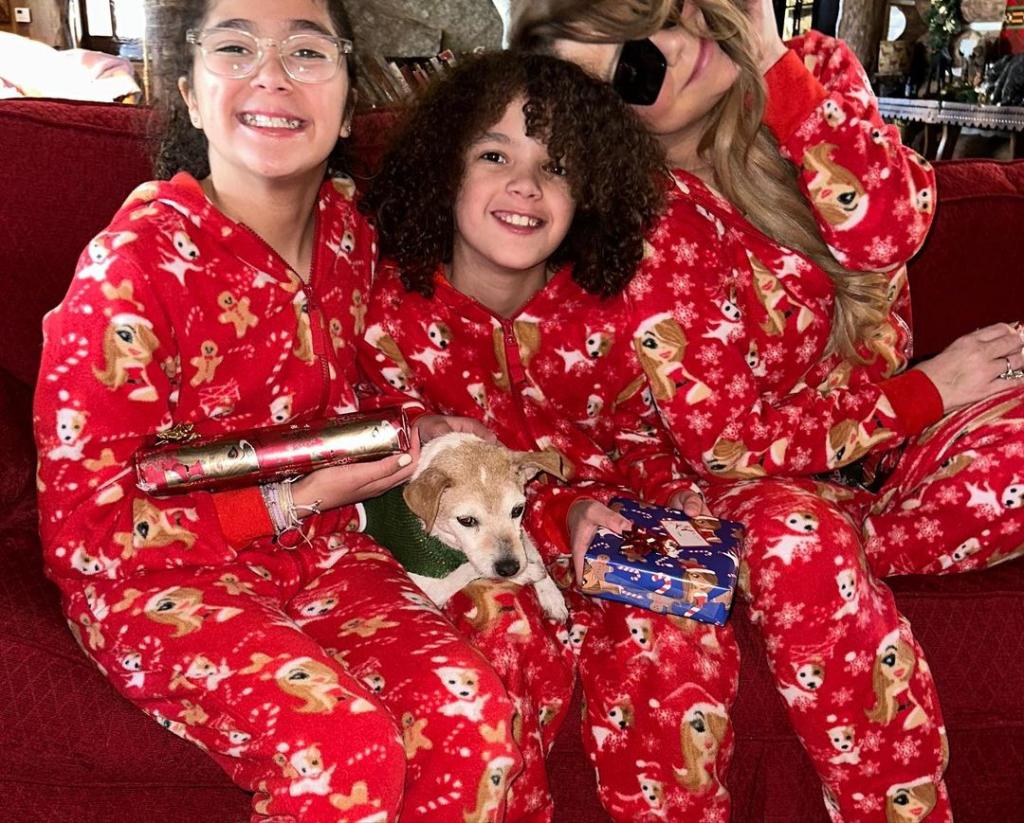 Mariah Carey with children