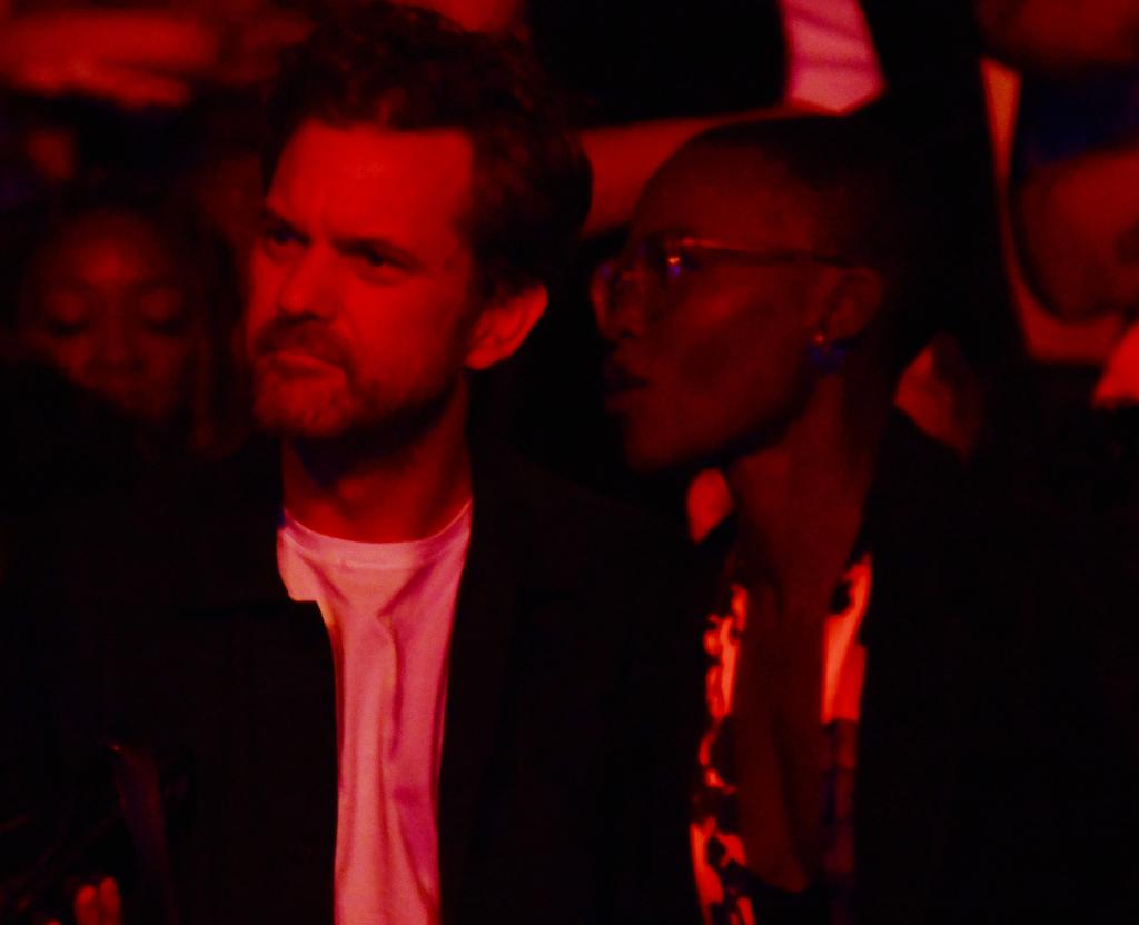 Joshua Jackson and  Lupita Nyong'o 