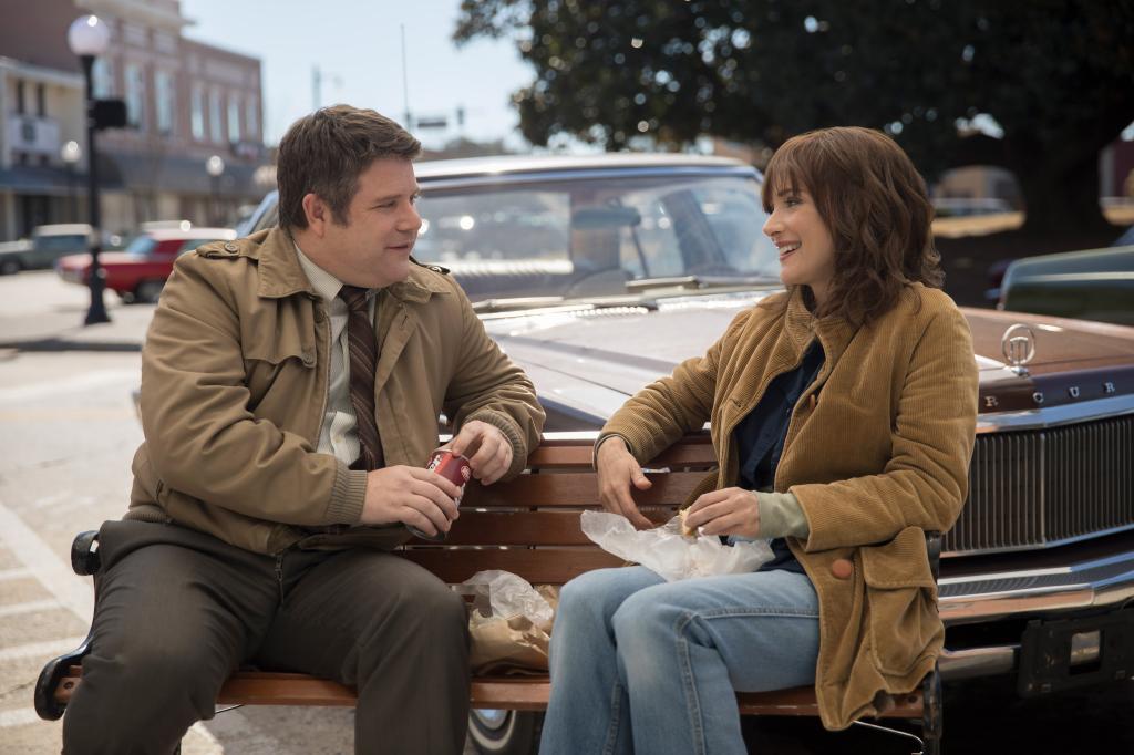 Sean Astin and Winona Ryder in "Stranger Things."