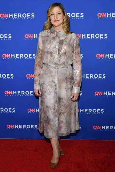 Edie Falco attends 17th Annual CNN Heroes: An All-Star Tribute