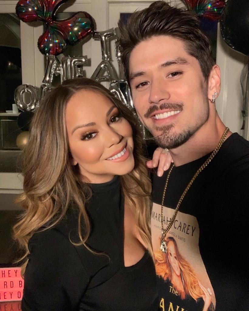 Mariah Carey and Bryan Tanaka