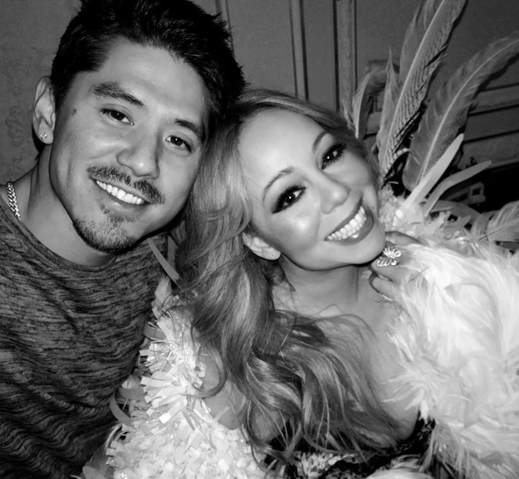 Mariah Carey and Bryan Tanaka 